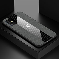 Funda Silicona Ultrafina Goma Carcasa X01L para Samsung Galaxy M51 Gris