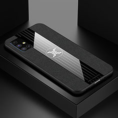 Funda Silicona Ultrafina Goma Carcasa X01L para Samsung Galaxy M51 Negro