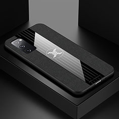 Funda Silicona Ultrafina Goma Carcasa X01L para Samsung Galaxy S20 FE 4G Negro