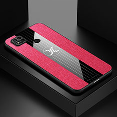 Funda Silicona Ultrafina Goma Carcasa X01L para Xiaomi POCO C3 Rojo