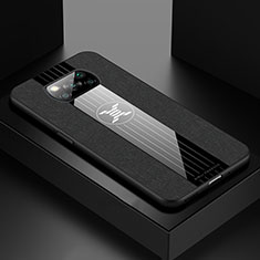 Funda Silicona Ultrafina Goma Carcasa X01L para Xiaomi Poco X3 NFC Negro
