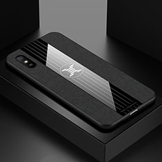 Funda Silicona Ultrafina Goma Carcasa X01L para Xiaomi Redmi 9AT Negro