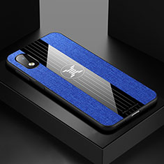 Funda Silicona Ultrafina Goma Carcasa X02L para Samsung Galaxy A01 Core Azul