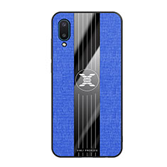 Funda Silicona Ultrafina Goma Carcasa X02L para Samsung Galaxy M02 Azul