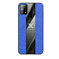 Funda Silicona Ultrafina Goma Carcasa X02L para Samsung Galaxy M31 Azul