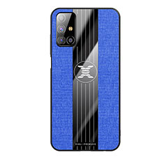 Funda Silicona Ultrafina Goma Carcasa X02L para Samsung Galaxy M31s Azul