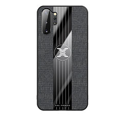 Funda Silicona Ultrafina Goma Carcasa X02L para Samsung Galaxy Note 10 Plus 5G Negro