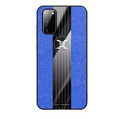 Funda Silicona Ultrafina Goma Carcasa X02L para Samsung Galaxy S20 5G Azul