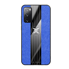 Funda Silicona Ultrafina Goma Carcasa X02L para Samsung Galaxy S20 Lite 5G Azul