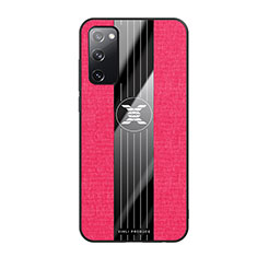 Funda Silicona Ultrafina Goma Carcasa X02L para Samsung Galaxy S20 Lite 5G Rojo