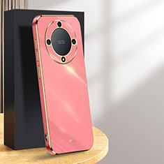 Funda Silicona Ultrafina Goma Carcasa XL1 para Huawei Honor X9b 5G Rosa Roja