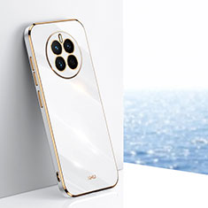 Funda Silicona Ultrafina Goma Carcasa XL1 para Huawei Mate 50E Blanco