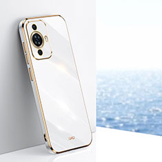 Funda Silicona Ultrafina Goma Carcasa XL1 para Huawei Nova 11 Pro Blanco