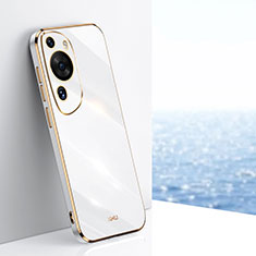 Funda Silicona Ultrafina Goma Carcasa XL1 para Huawei P60 Art Blanco