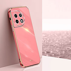 Funda Silicona Ultrafina Goma Carcasa XL1 para OnePlus 11 5G Rosa Roja