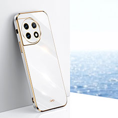 Funda Silicona Ultrafina Goma Carcasa XL1 para OnePlus Ace 2 5G Blanco