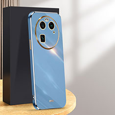 Funda Silicona Ultrafina Goma Carcasa XL1 para Oppo Find X6 5G Azul