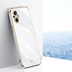 Funda Silicona Ultrafina Goma Carcasa XL1 para Oppo Reno8 Lite 5G Blanco