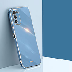 Funda Silicona Ultrafina Goma Carcasa XL1 para Samsung Galaxy A02s Azul