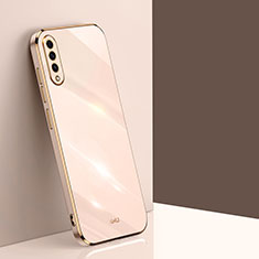 Funda Silicona Ultrafina Goma Carcasa XL1 para Samsung Galaxy A50 Oro