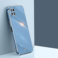 Funda Silicona Ultrafina Goma Carcasa XL1 para Samsung Galaxy F42 5G Azul