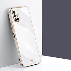 Funda Silicona Ultrafina Goma Carcasa XL1 para Samsung Galaxy M51 Blanco