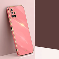 Funda Silicona Ultrafina Goma Carcasa XL1 para Samsung Galaxy M51 Rosa Roja