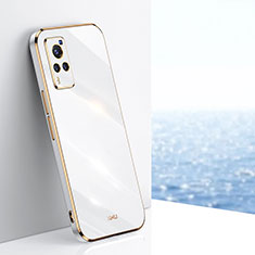 Funda Silicona Ultrafina Goma Carcasa XL1 para Vivo X60 Pro 5G Blanco