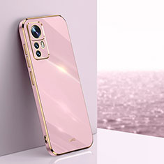 Funda Silicona Ultrafina Goma Carcasa XL1 para Xiaomi Mi 12T 5G Rosa