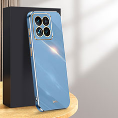 Funda Silicona Ultrafina Goma Carcasa XL1 para Xiaomi Mi 14 5G Azul