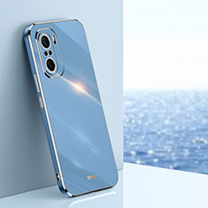 Funda Silicona Ultrafina Goma Carcasa XL1 para Xiaomi Poco F3 5G Azul