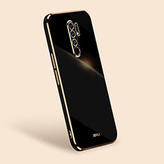 Funda Silicona Ultrafina Goma Carcasa XL1 para Xiaomi Redmi 9 Negro