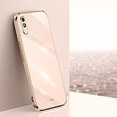 Funda Silicona Ultrafina Goma Carcasa XL1 para Xiaomi Redmi 9A Oro