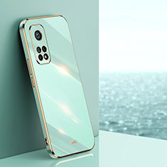 Funda Silicona Ultrafina Goma Carcasa XL1 para Xiaomi Redmi K30S 5G Verde