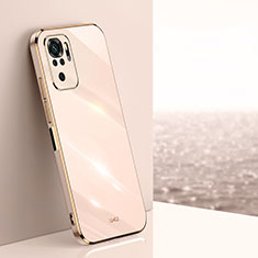 Funda Silicona Ultrafina Goma Carcasa XL1 para Xiaomi Redmi Note 10 4G Oro