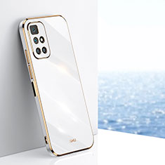 Funda Silicona Ultrafina Goma Carcasa XL1 para Xiaomi Redmi Note 11 4G (2021) Blanco
