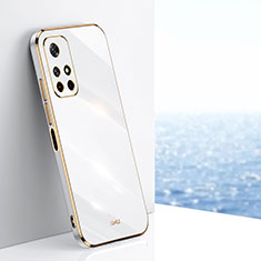 Funda Silicona Ultrafina Goma Carcasa XL1 para Xiaomi Redmi Note 11 5G Blanco