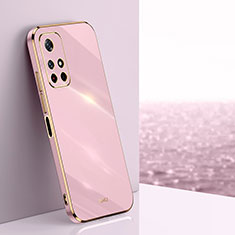 Funda Silicona Ultrafina Goma Carcasa XL1 para Xiaomi Redmi Note 11 5G Rosa