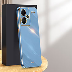 Funda Silicona Ultrafina Goma Carcasa XL1 para Xiaomi Redmi Note 13 Pro+ Plus 5G Azul