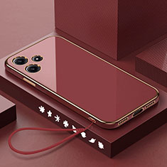 Funda Silicona Ultrafina Goma Carcasa XL3 para Xiaomi Redmi 12 5G Rojo