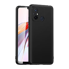 Funda Silicona Ultrafina Goma H01 para Xiaomi Poco C55 Negro