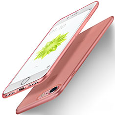 Funda Silicona Ultrafina Goma para Apple iPhone 8 Oro Rosa
