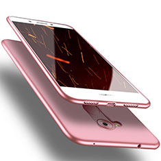 Funda Silicona Ultrafina Goma para Huawei Honor 6C Rosa