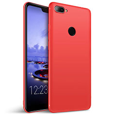Funda Silicona Ultrafina Goma para Huawei Honor 9i Rojo