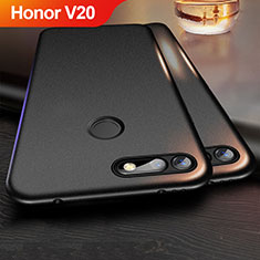 Funda Silicona Ultrafina Goma para Huawei Honor View 20 Negro