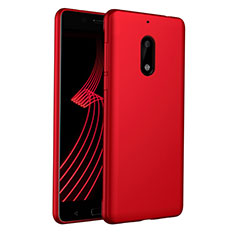 Funda Silicona Ultrafina Goma para Nokia 6 Rojo
