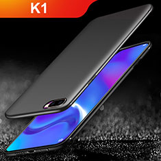 Funda Silicona Ultrafina Goma para Oppo K1 Negro