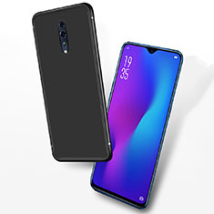 Funda Silicona Ultrafina Goma para Oppo Reno Z Negro