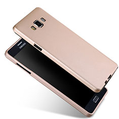 Funda Silicona Ultrafina Goma para Samsung Galaxy A7 SM-A700 Oro
