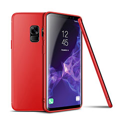 Funda Silicona Ultrafina Goma para Samsung Galaxy S9 Rojo